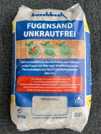 Fugensand Unkrautfrei Natur hell 20 kg für Steinfurt bestellen