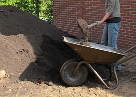 Kompost zur Bodenverbesserung